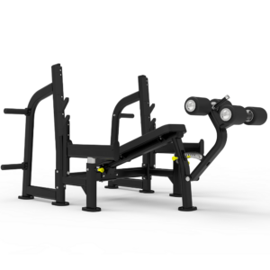 Тренажер Олимпийская скамья для жима под углом вниз Impusle Evolution